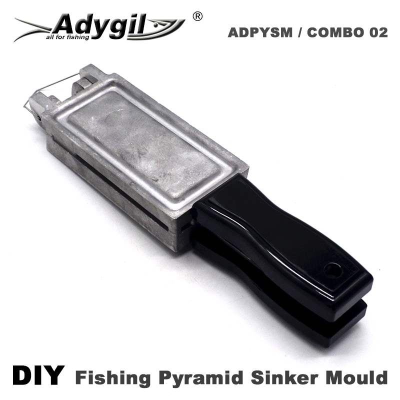 Fishing Depth Finder - Adygil DIY рыболовная Пирамида грузила прессформы