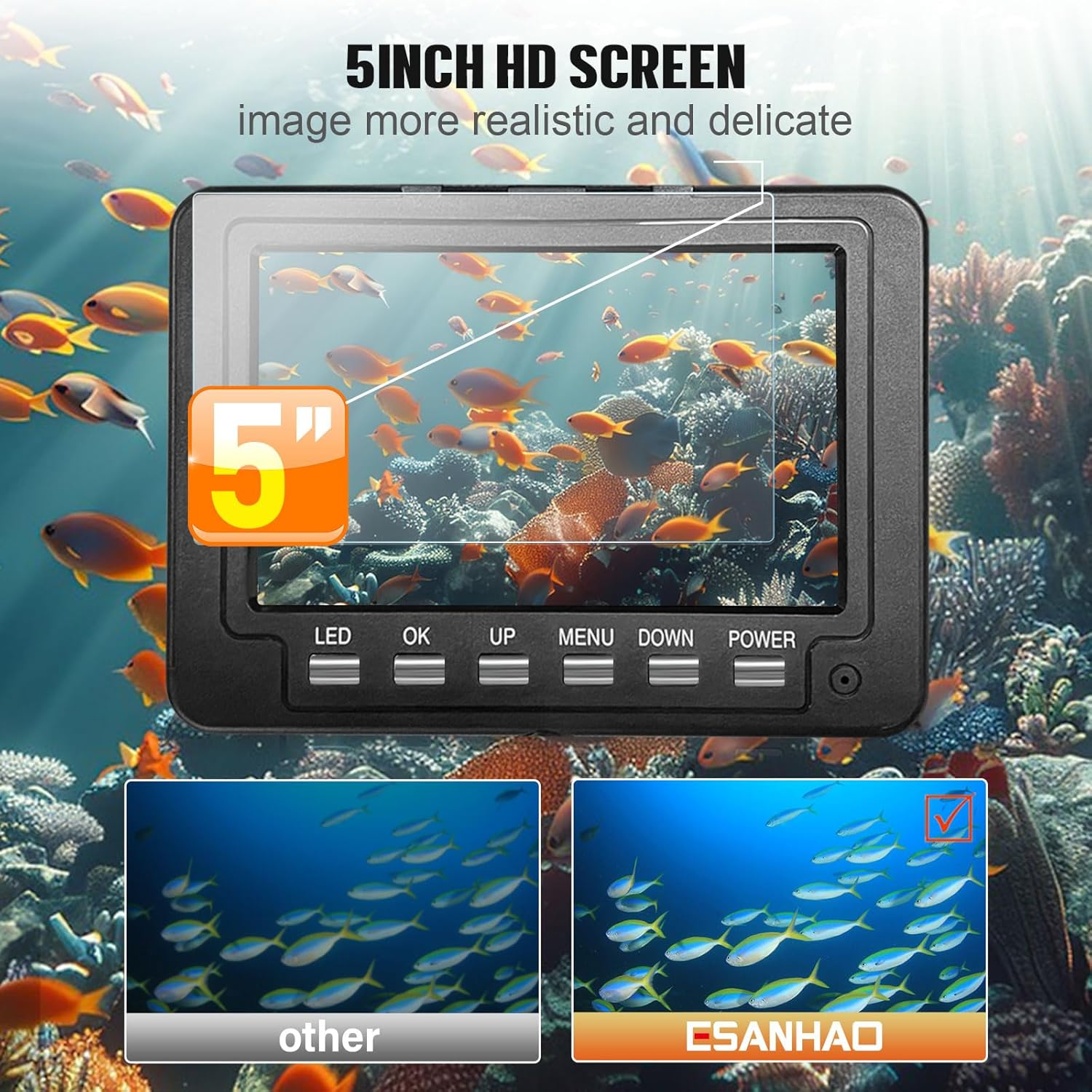 Подводная рыболовная камера  - – обзор и цена Fish Finder Portable