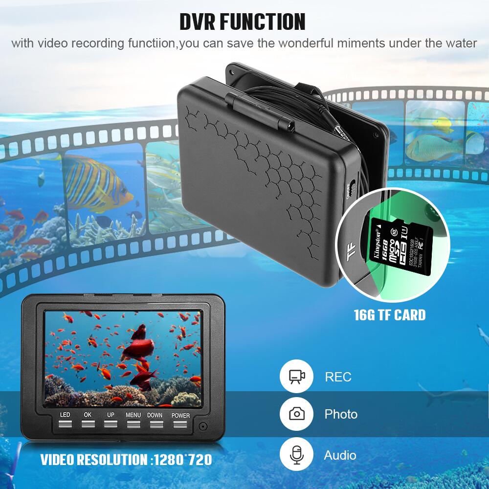 Подводная рыболовная камера  - – обзор и цена Fish Finder Portable