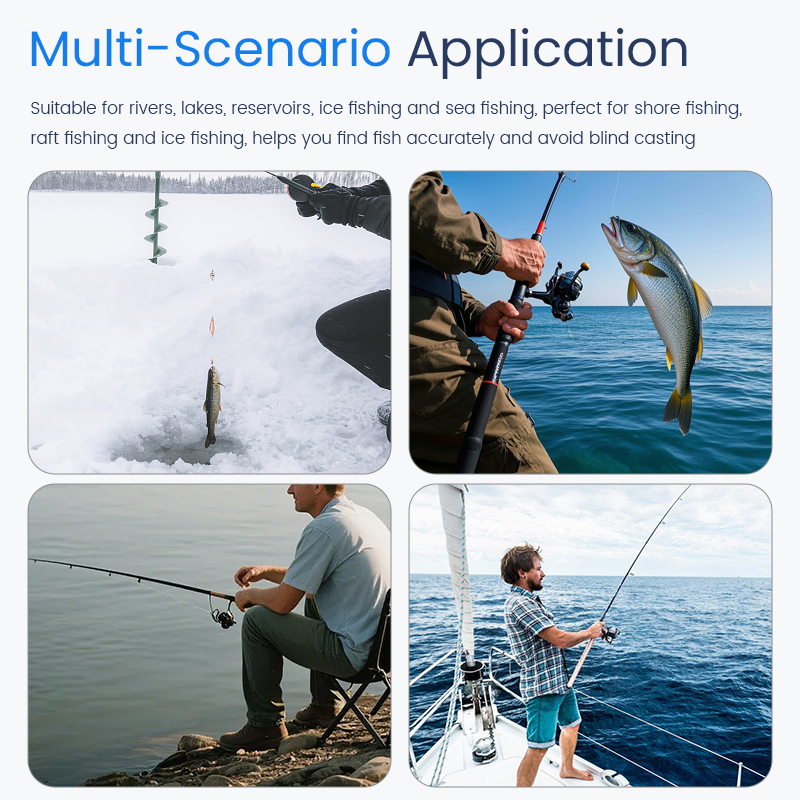 Портативный эхолот с крепление – обзор и цена Fish Finder Portable